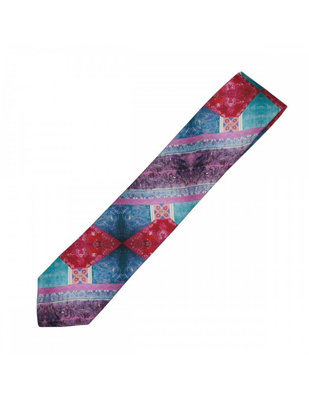 Emotive silk Tie