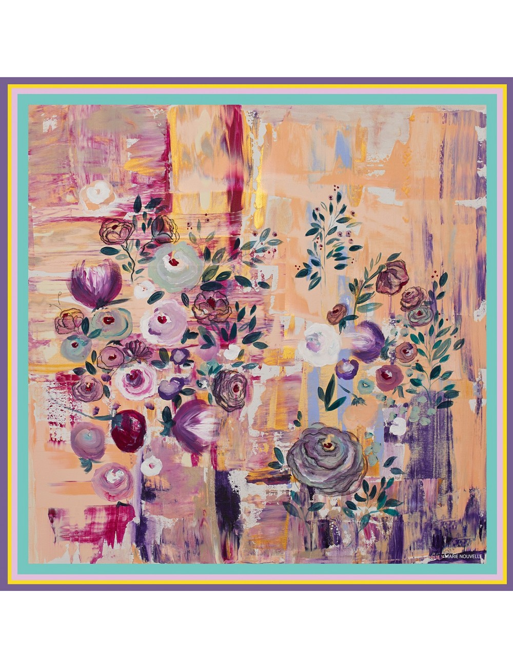 Esarfa matase Memories