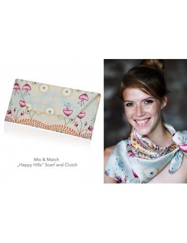 Happy Hills clutch bag