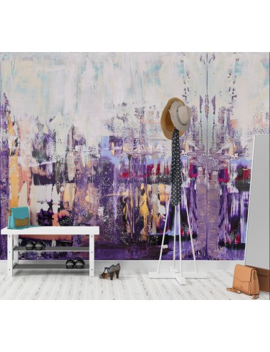 Spring over the city Print canvas