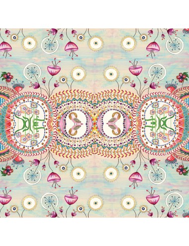 Happy Hills silk Scarf