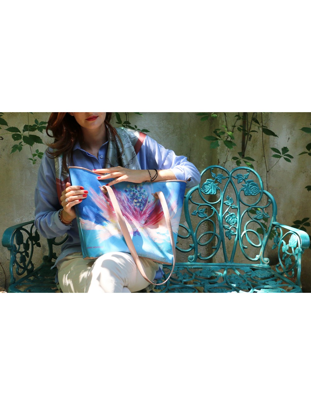 Flowers Whispers printed Bag