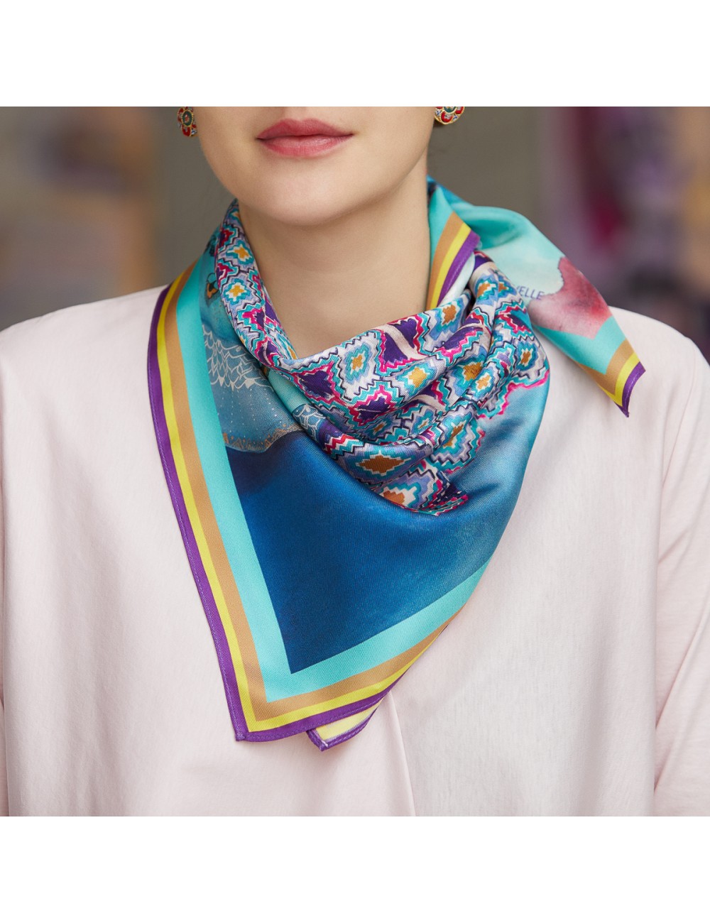 Belief silk Scarf