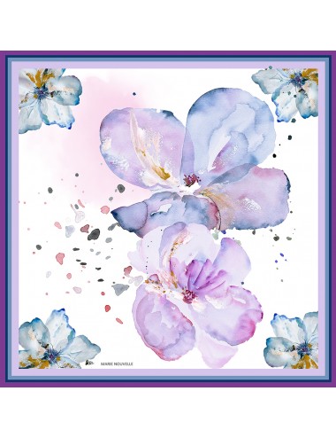 Soft Violet Touch small Scarf