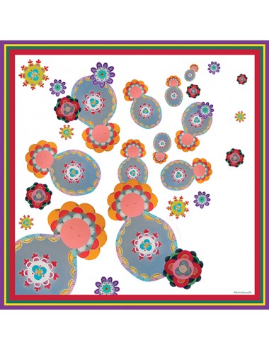 Esarfa matase Doll Mandala-...