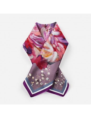 Secret Garden silk Scarf