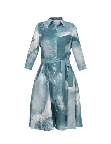 Rochie de in Grey Flowers...