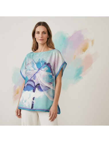 Bluza caftan matase Wings