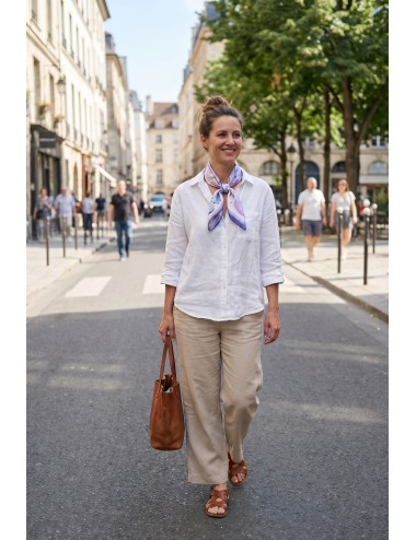 Soft Violet Touch Scarf